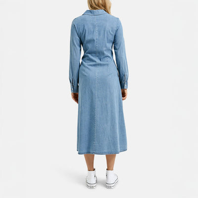 Lyocell Dress in Denim