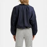 SMITH & SOUL Summer Bomber Jacket in Marine