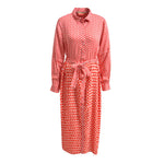 SMITH & SOUL Plisse Dress in Rose Print