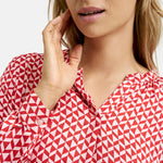 SMITH & SOUL Vince Blouse in Rose Print