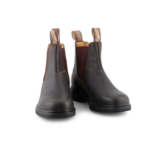 067 Leather Boots in Stout Brown