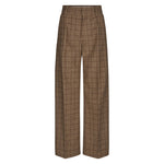 Casitia Wide Leg Trousers in Windsor Check