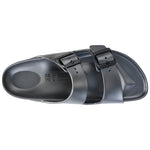 Womens Arizona EVA Sandals in Metallic Anthracite