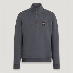 Quarter Zip Sweatshirt in Charcoal Heather