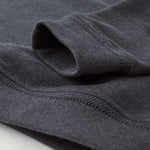 Quarter Zip Sweatshirt in Charcoal Heather