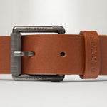 Roller Buckle Belt in Earth Brown