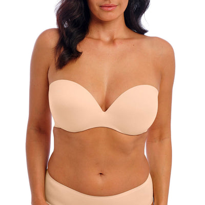 WACOAL Ines Secret Underwire Moulded Strapless Bra in Frappe