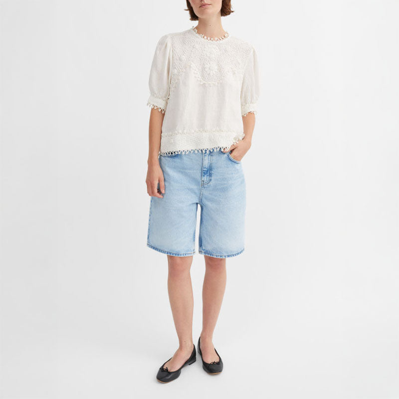 SKALL Emmy Blouse in Off White