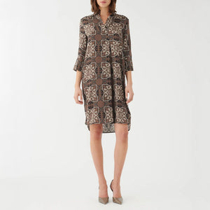 Kamilles Shirt Dress in Solitaire