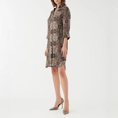 Kamilles Shirt Dress in Solitaire