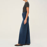 Hepburn Wide Leg Jeans in Stream