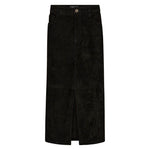 MMMella Suede Skirt in Black