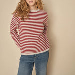 MMKhai Stripe Knit in Garnet