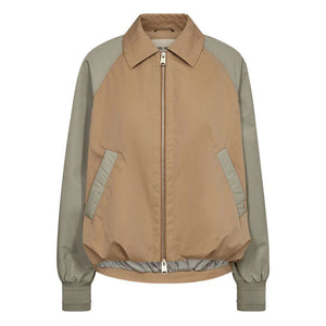 MMTaura Bomber Jacket in Seasame