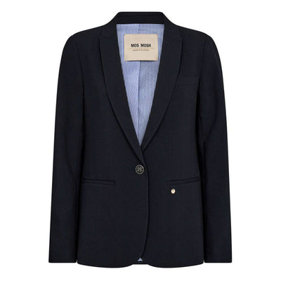 MMAnine Lea Blazer in Salute Navy