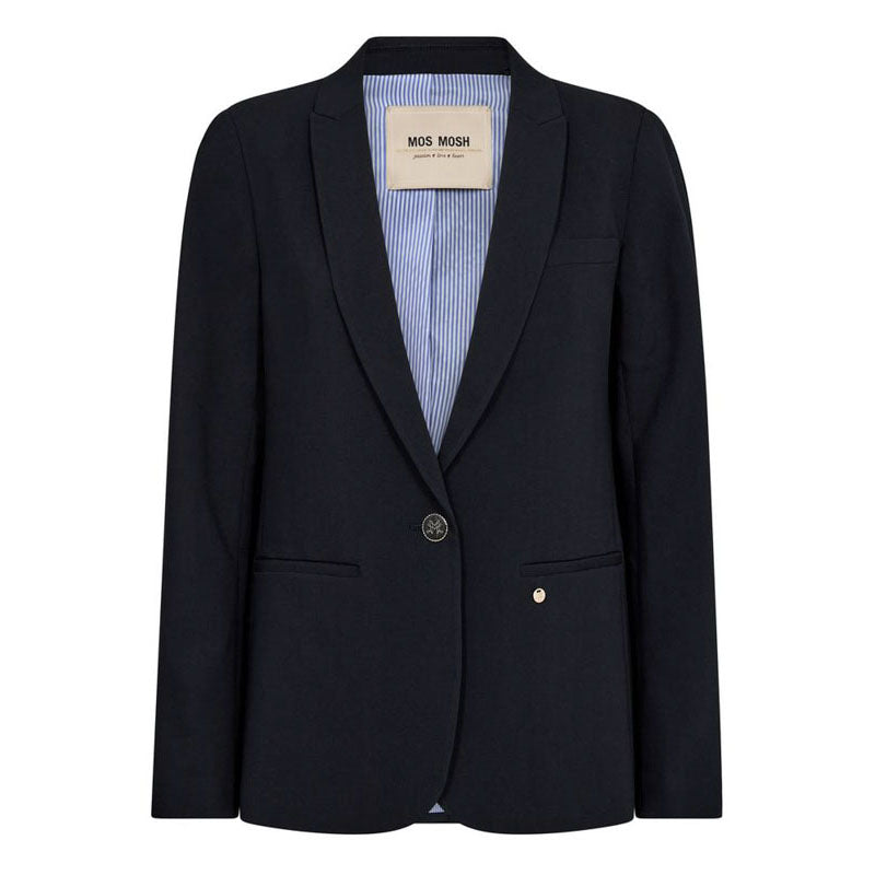 MOS MOSH MMAnine Lea Blazer in Salute Navy