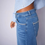 MMDara Shane Jeans in Mid Blue