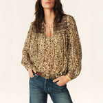 Capucine Blouse in Ecru