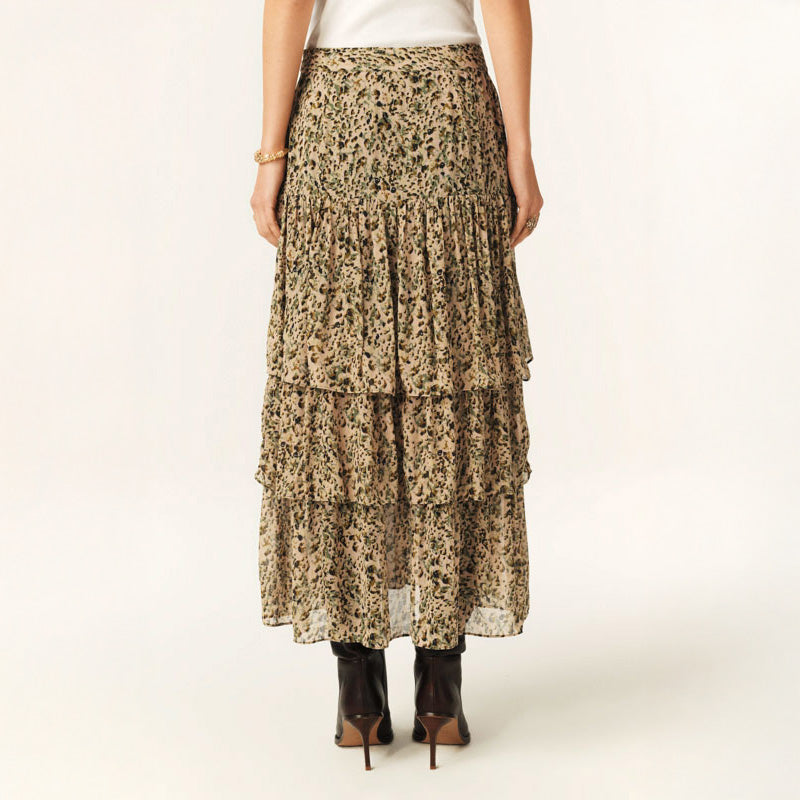 BA&SH Coccie Skirt in Ecru