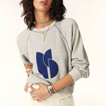 Bart Sweatshirt  in Grey Melange