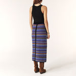 Flame Skirt in Blue