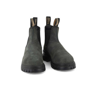 2238 Leather Boots in Rustic Black