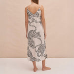 The Jag Print Slip Nightie in Cream