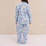 Loxodonta Long PJ Set in Blue