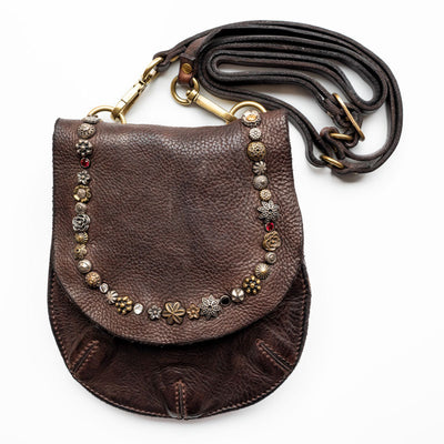 Bella Di Notte Phone Case Bag in Brown