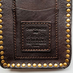 Bella Di Notte Studded Phone Case in Brown