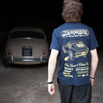 Luxury Cars T Shirt in Navy