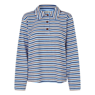 BAUM UND PFERDGARTEN Jivan Top in Wedgewood Stripe