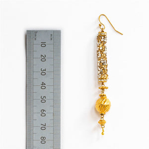 PHILIPPA KUNISCH Tube Earrings in Gold