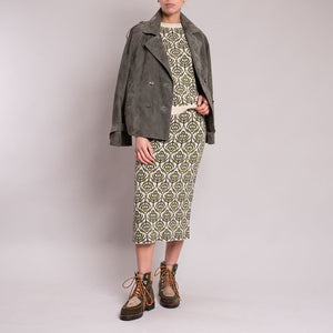 Zufolo Jacquard Knit in Green