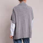 Gel Short Sleeved Jumper in Medium Grey