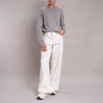 Marianna Long Trousers in White