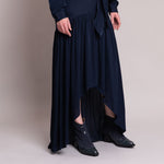 Palm Royale Skirt in Navy