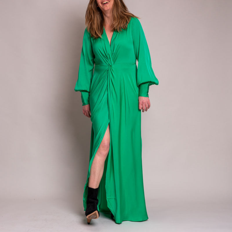 Palm Beach Club Dress in Colony Green