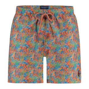 Coral Swim Shorts in Multicolour