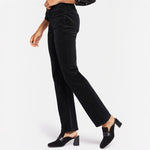 Marilyn Straight Jeans in Black