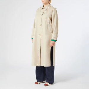 PERSONA BY MARINA RINALDI Gatto Coat in Sand