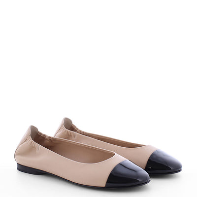 KENNEL & SCHMENGER Billy Nappa Ballet Flats in Nude