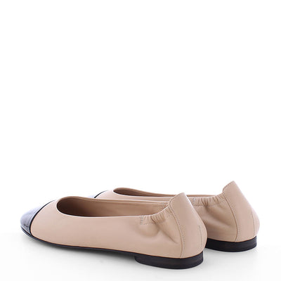 KENNEL & SCHMENGER Billy Nappa Ballet Flats in Nude