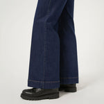 Acqui Twill Denim Jeans in Midnight Blue