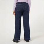 Acqui Twill Denim Jeans in Midnight Blue