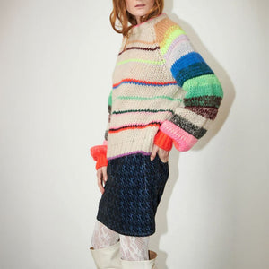 Fawn Stripe Jumper in Multi