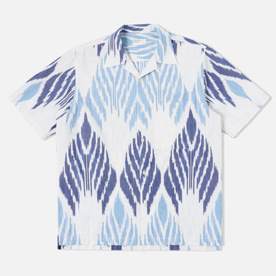 Camp Shirt in Peacock Blue