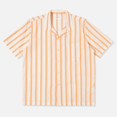 Road Shirt in White/Orange