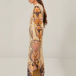 Boho Beige Maxi Dress