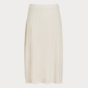 Gela Knitted Skirt in Turtledove